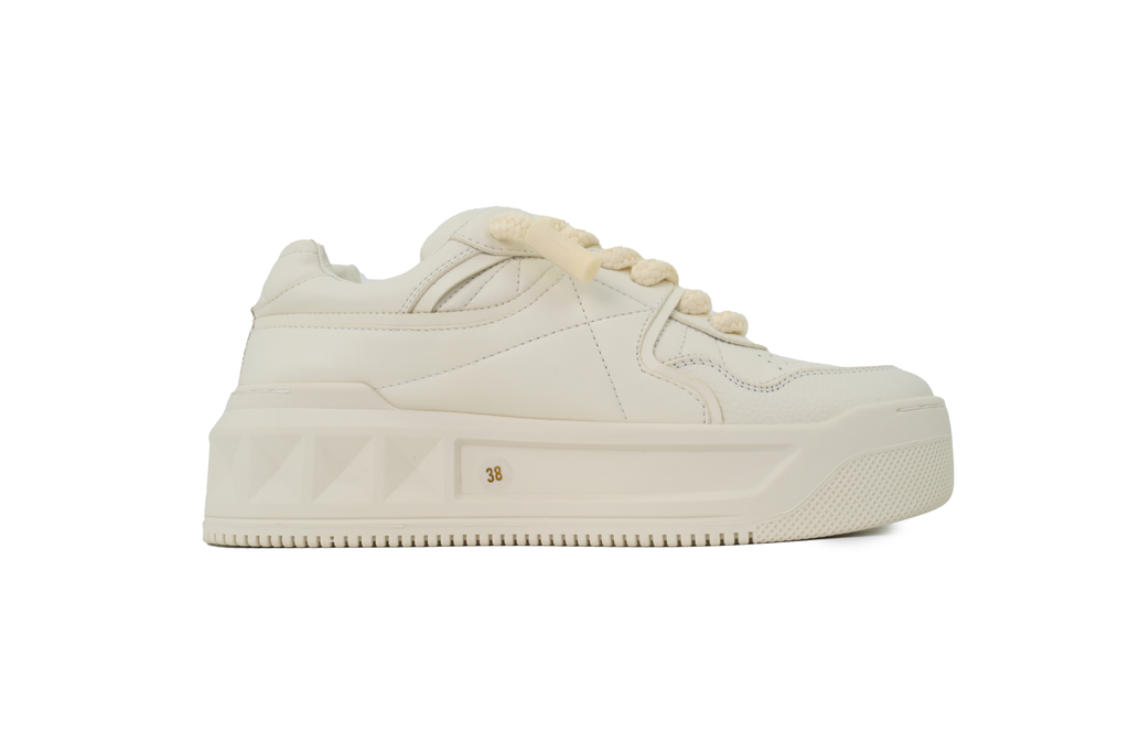Valentino Beige White