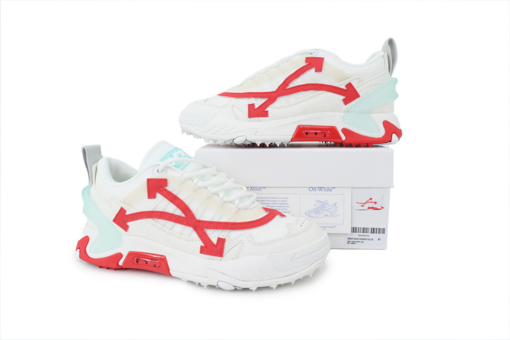 Off-White ODSY White Red