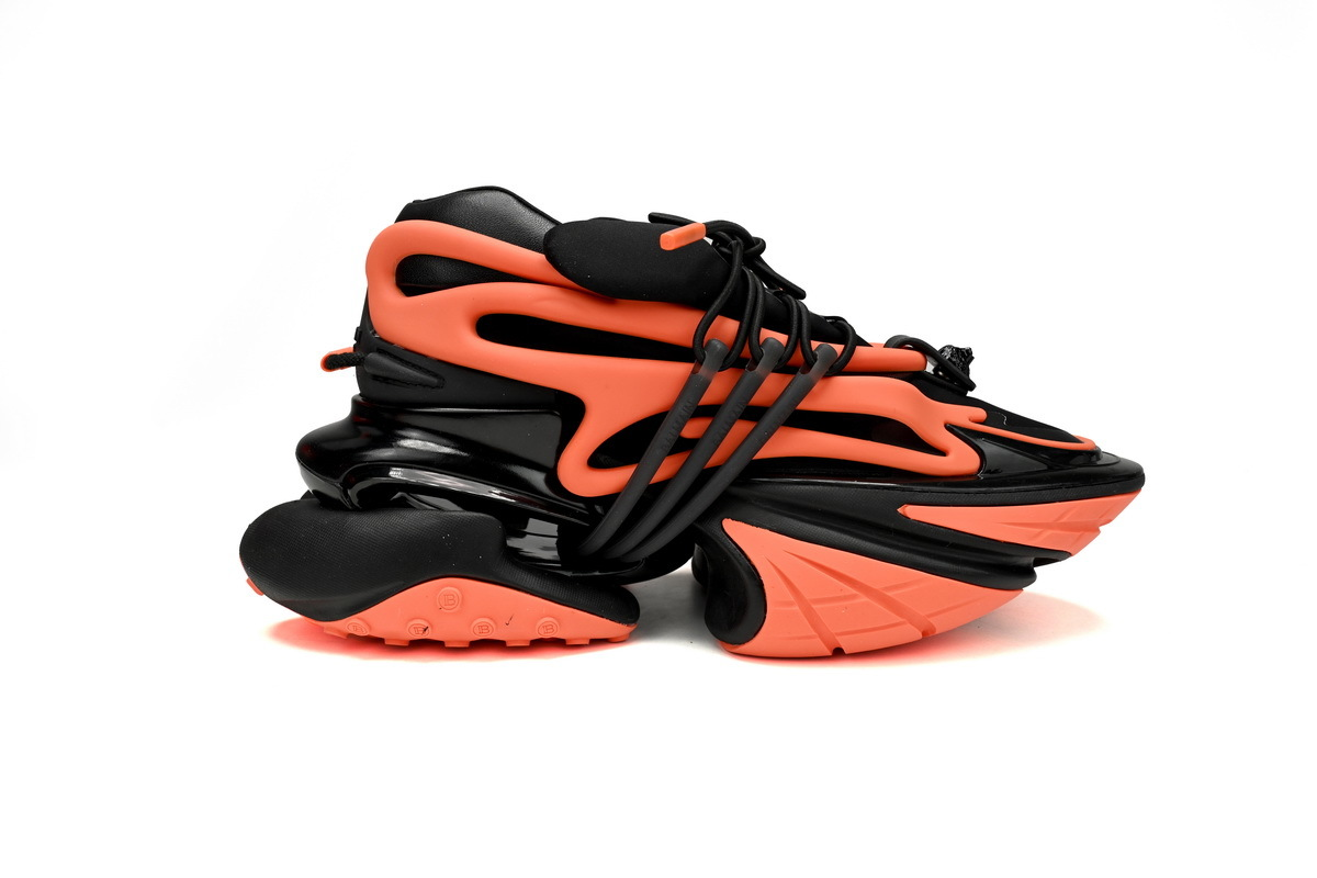 BALMAIN Multikolor Buty sportowe Black orange