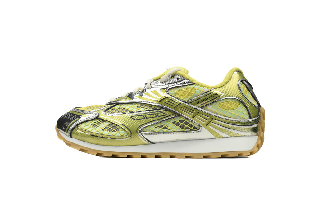Bottega Veneta Orbit Olive Yellow