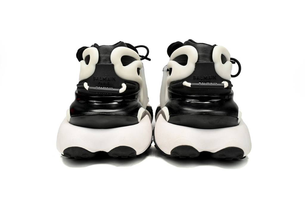 BALMAIN Multikolor Buty sportowe Black And White