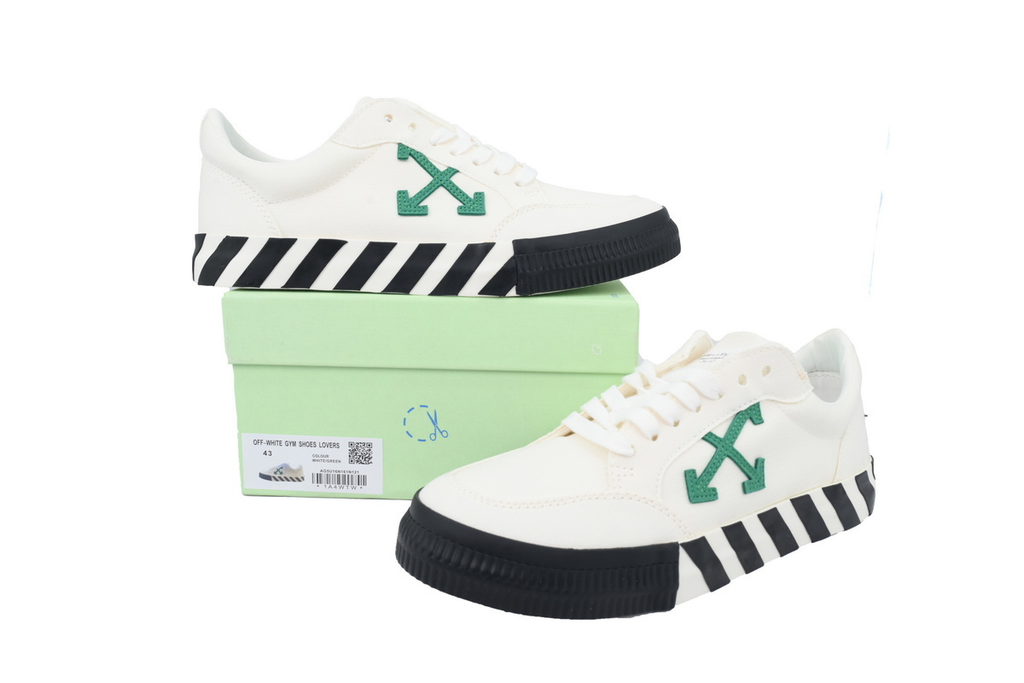 Off-White Vulc Sneaker 'White Green'