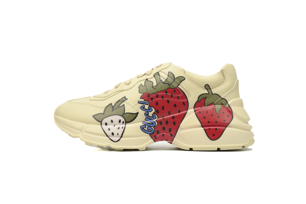 Gucci Rhyton Strawberry Print