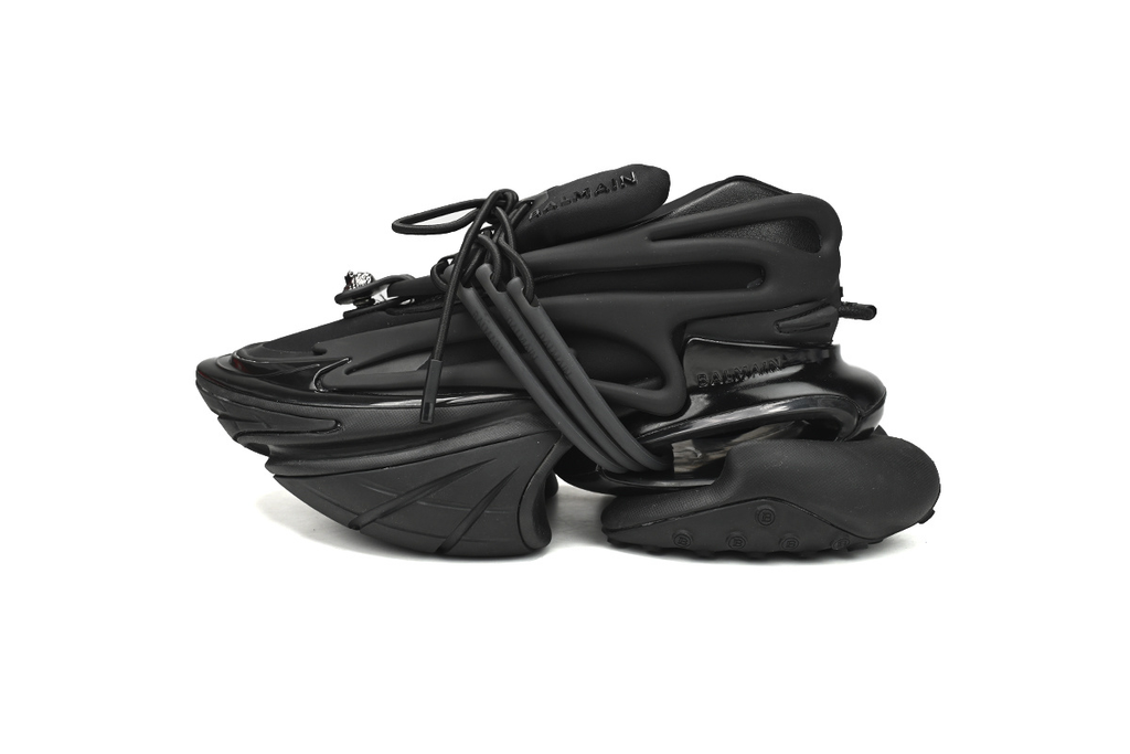 BALMAIN Multikolor Buty sportowe Black