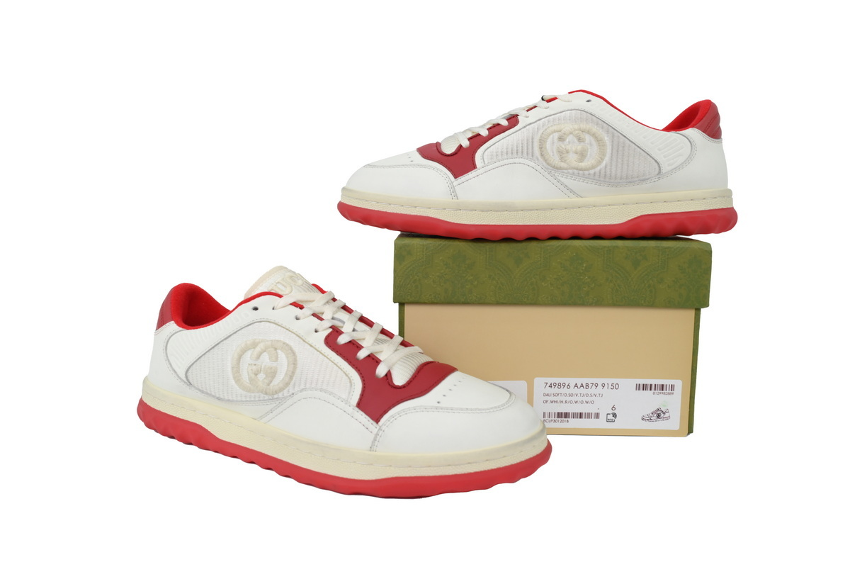 Gucci MAC White Red