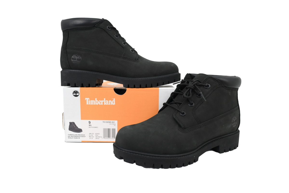 Timberland 6-In Black Mid Ankle Boot