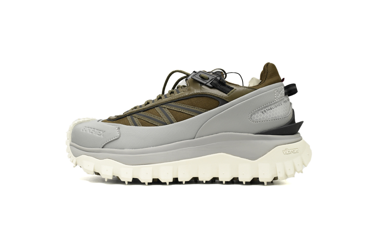 Moncler Trailgrip Fluorescent Black White Gray Khaki