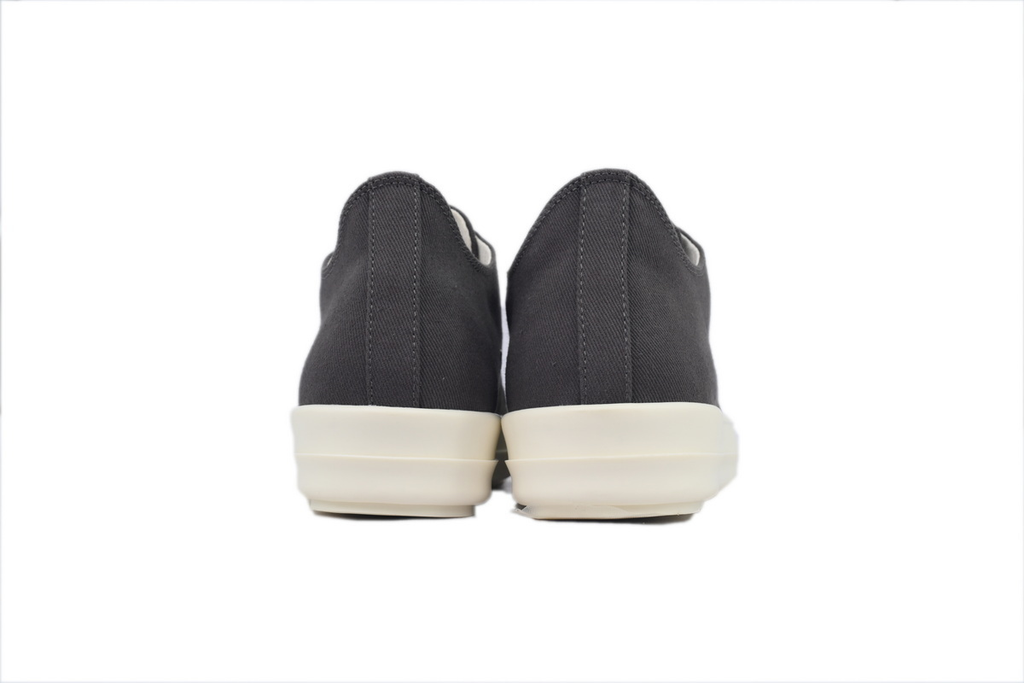 Rick Owens Grey Black Silk Surface