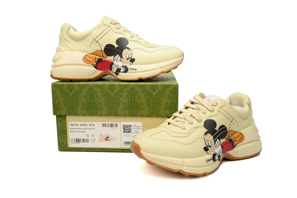 Gucci Rhyton Mickey Mouse Print