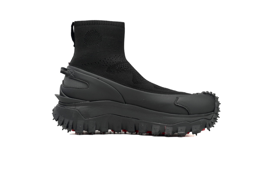 Moncler Trailgrip Leather Black