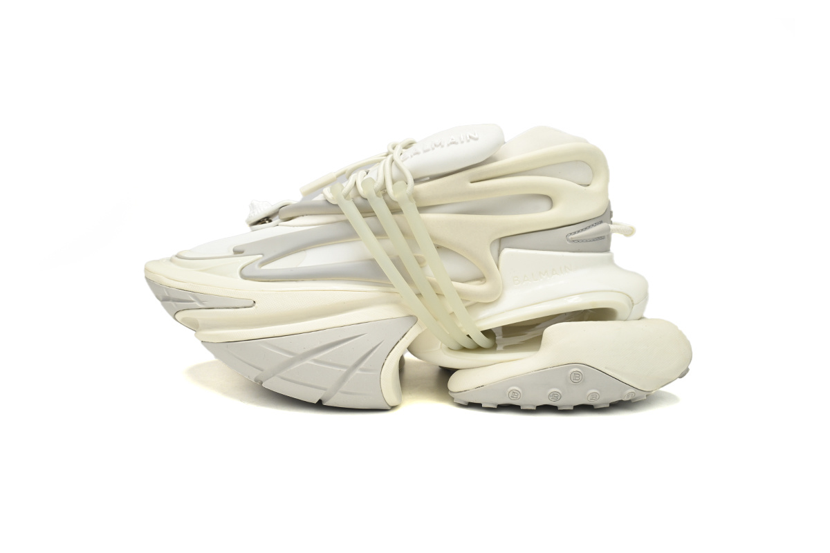 BALMAIN Multikolor Buty sportowe All White