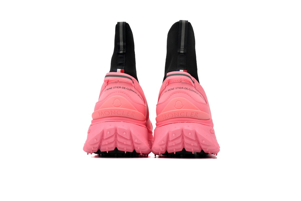 Moncler Trailgrip Leather Black
