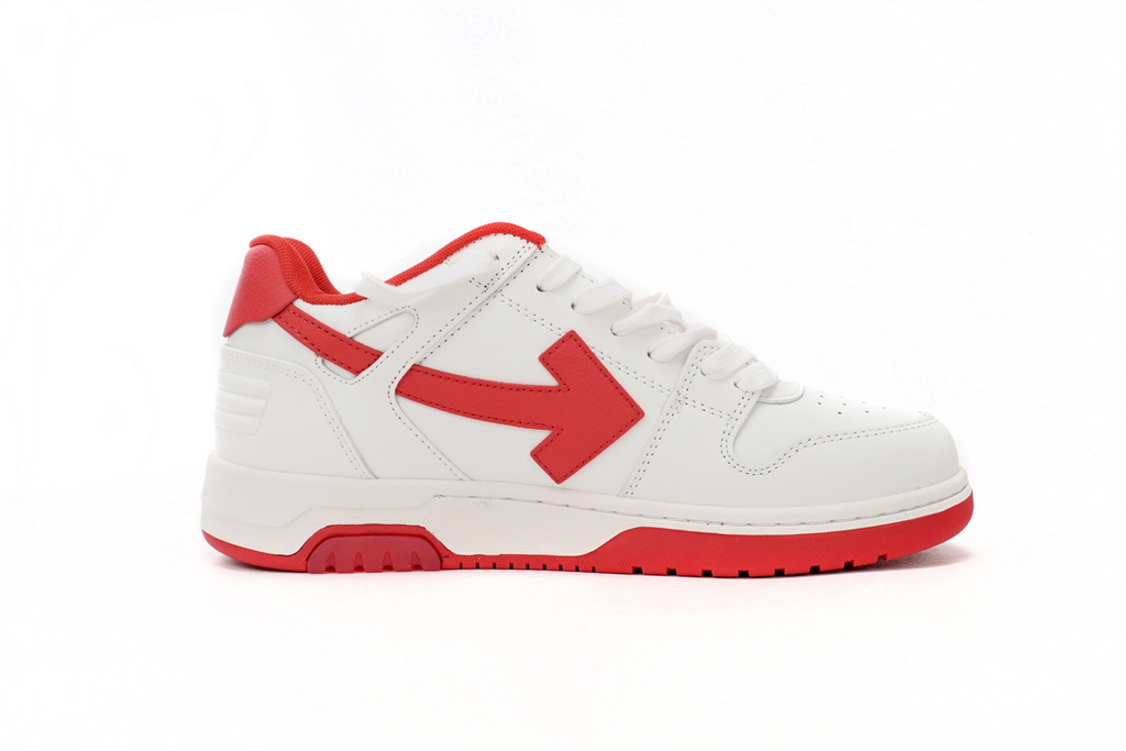 OFF-WHITE Out Of Office White Red