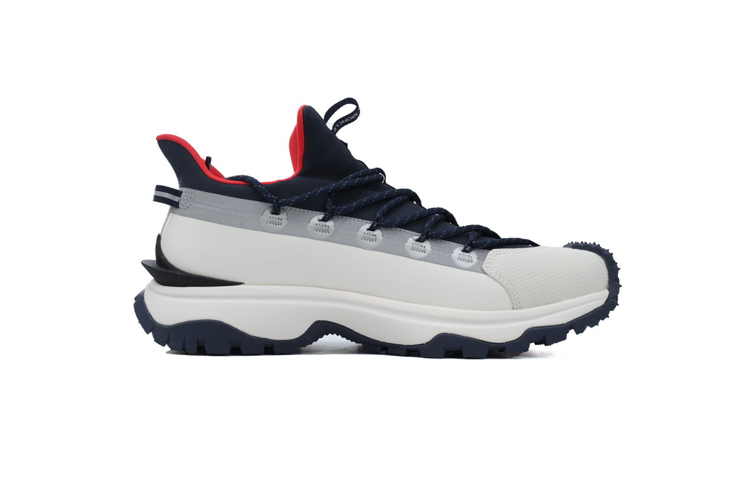 Moncler White Blue Red