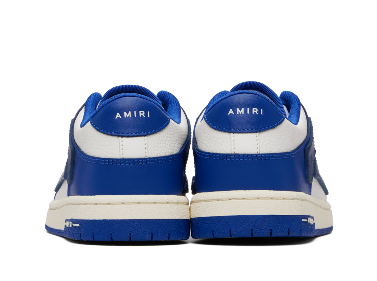 AMIRI Skel Top Low Blue/White
