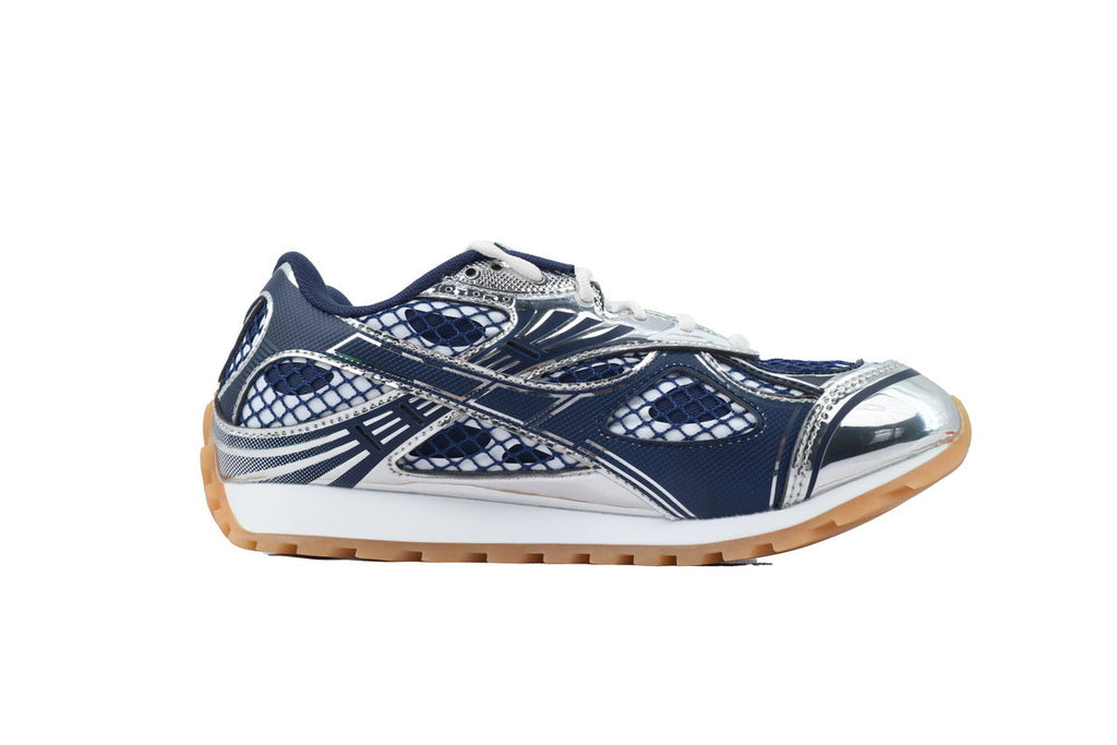 Bottega Veneta Orbit Deep Blue Silver