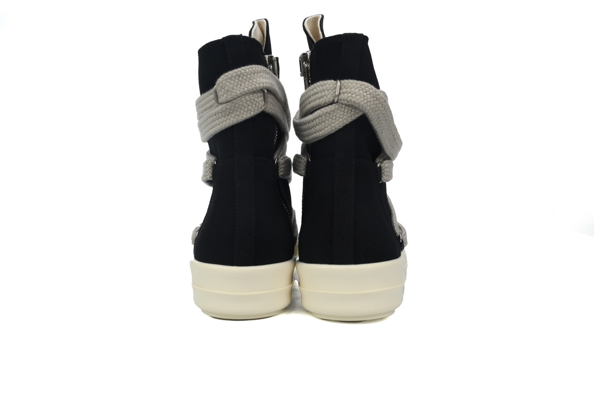 Rick Owens DRKSHDW Luxor Hexa High 'Black Milk'