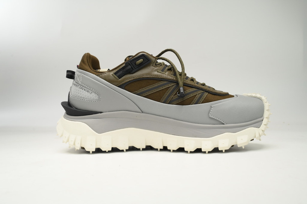 Moncler Trailgrip Fluorescent Black White Gray Khaki