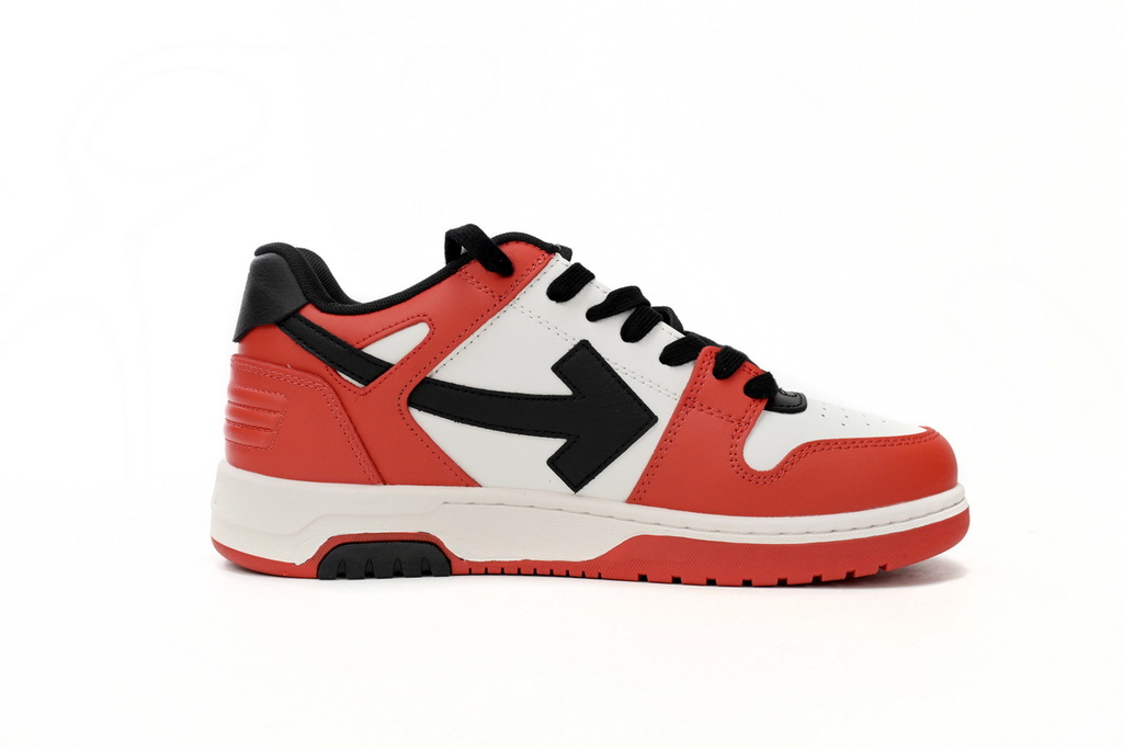 OFF-WHITE Out Of Office White, red, and Black