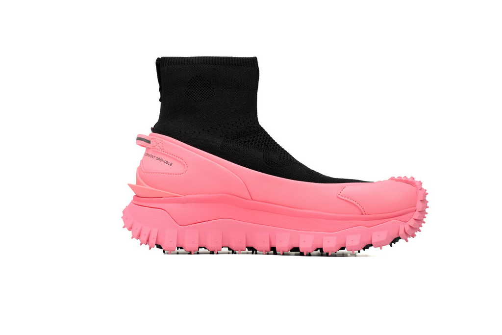 Moncler Trailgrip Leather Black