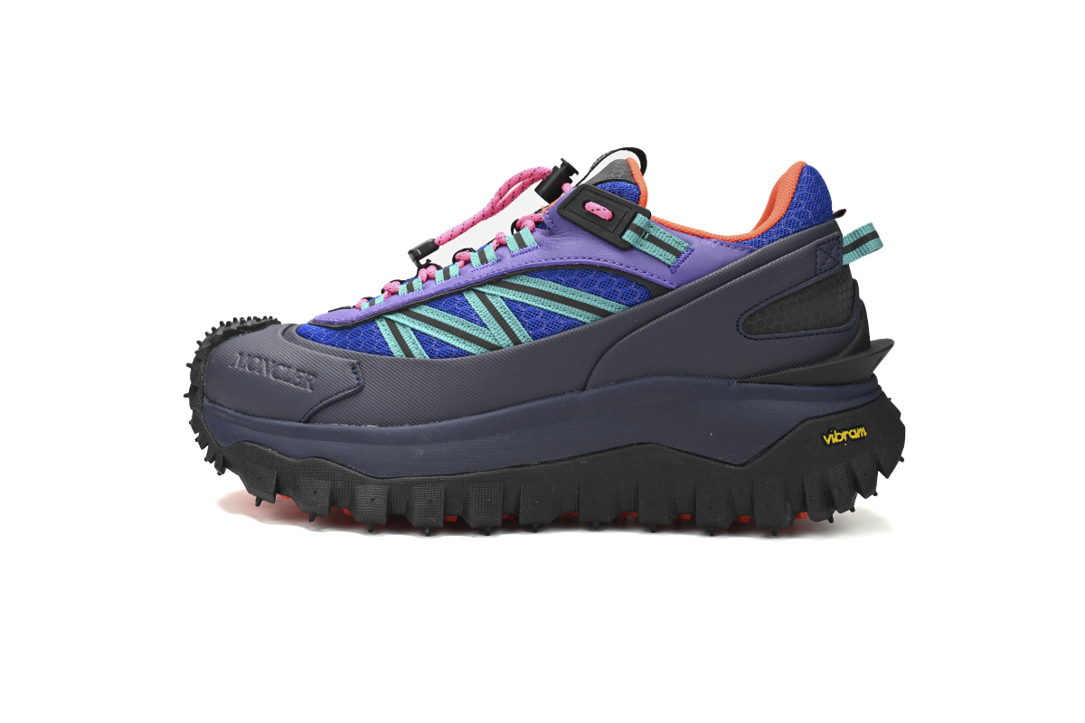 Moncler Trailgrip Fluorescent Black Black Purple