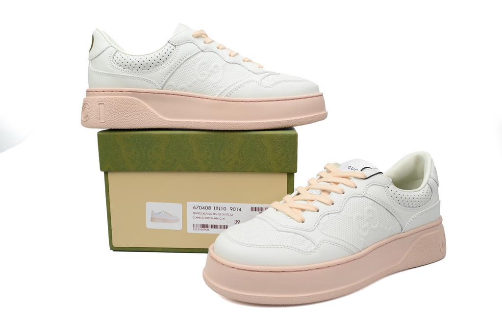 Gucci White Pink