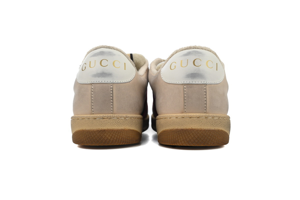 Gucci Screener White Beige Pink