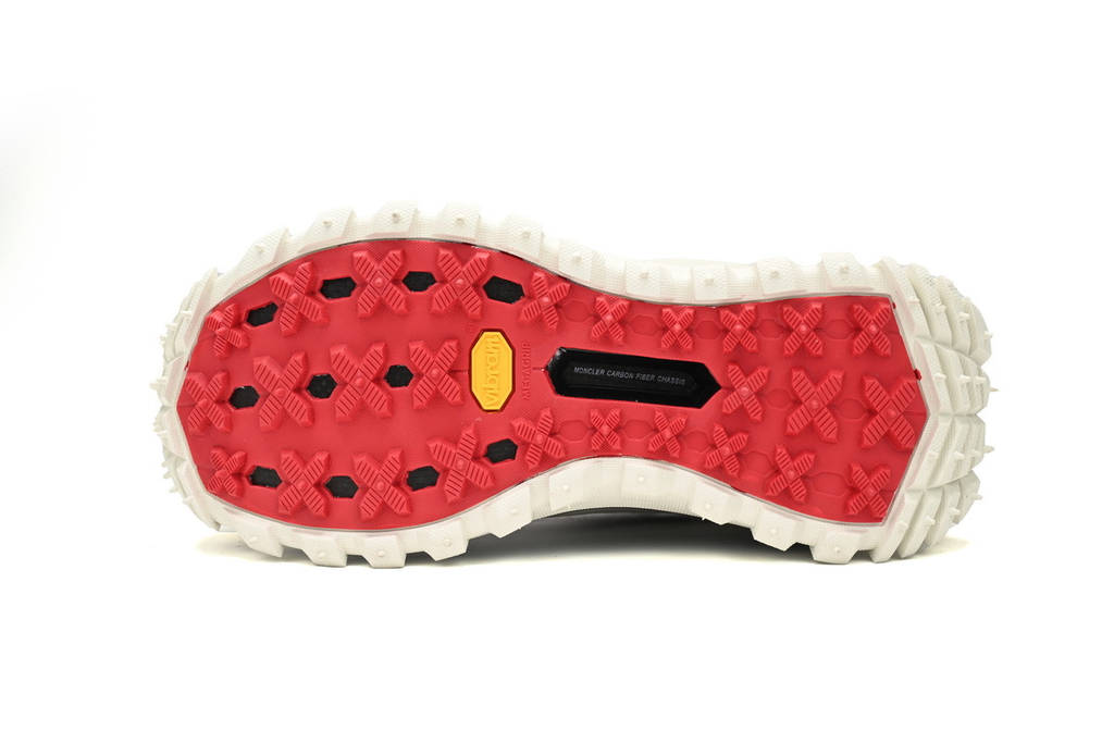 Moncler Trailgrip Fluorescent Black Black White Red